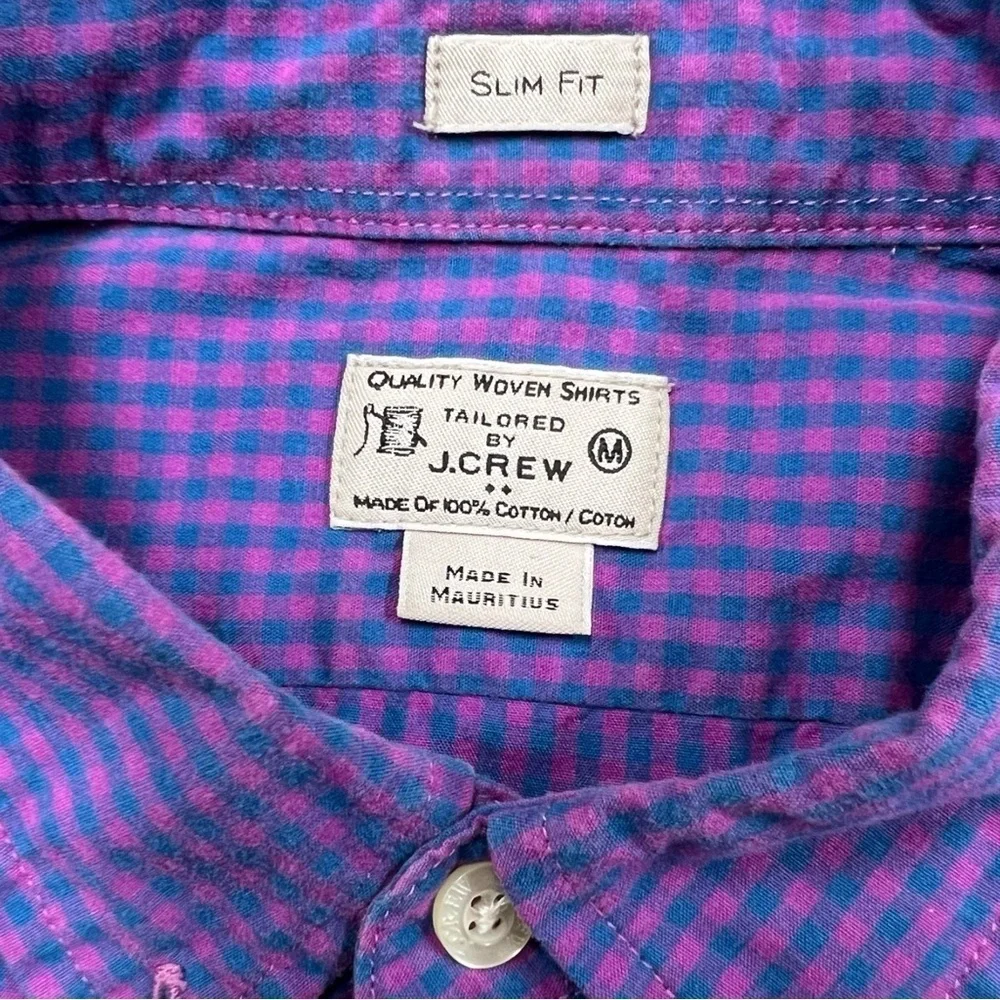 J. Crew Slim Fit Button Down Shirt Size M